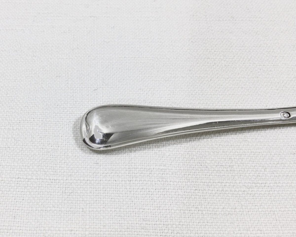 Solid silver moka spoons