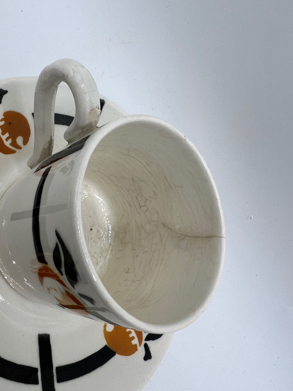 Set of 4 badonviller cups