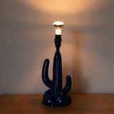 Cactus ceramic lamp circa 1990