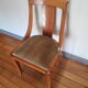 Art deco gondola chair
