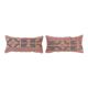 Set of 2 vintage Turkish cushion covers 28x56 cm