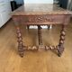 Antique solid oak dining table