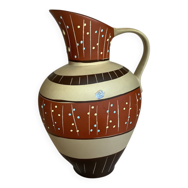 Grand vase pichet Marzi et Remy Höhr Germany