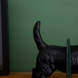 Cast iron dog bookends