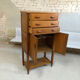 Cabinet en chêne, 1950