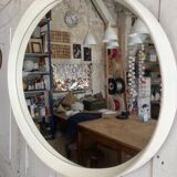 Contemporary mirror white frame