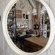Contemporary mirror white frame