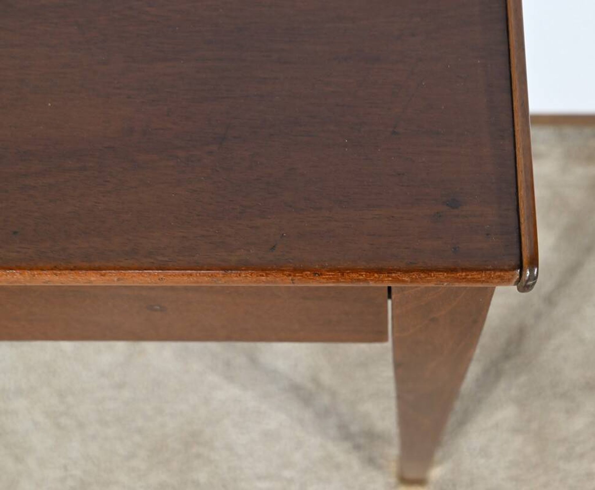 Table en acajou de Cuba, époque Directoire, début XIXème