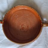 Vintage signed ceramic large plate