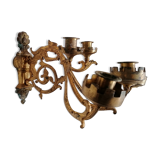 Neo gothic candlestick sconce