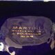 FRIENDLY ASHTRAY PICKS UP MONEY OR EMPTY POCKET COGNAC GASTON DE LAGRANGE BLUE AND DORE