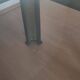 Table d'appoint, basse Hollywood Regency en laiton et verre