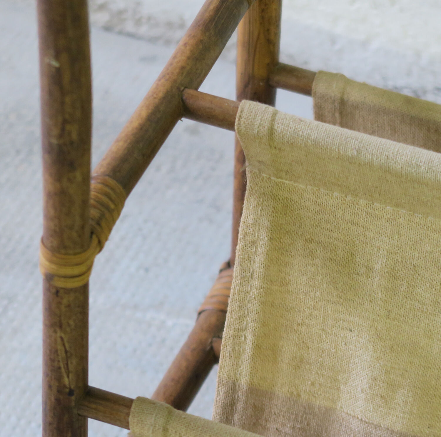 Rattan and canning magazine door