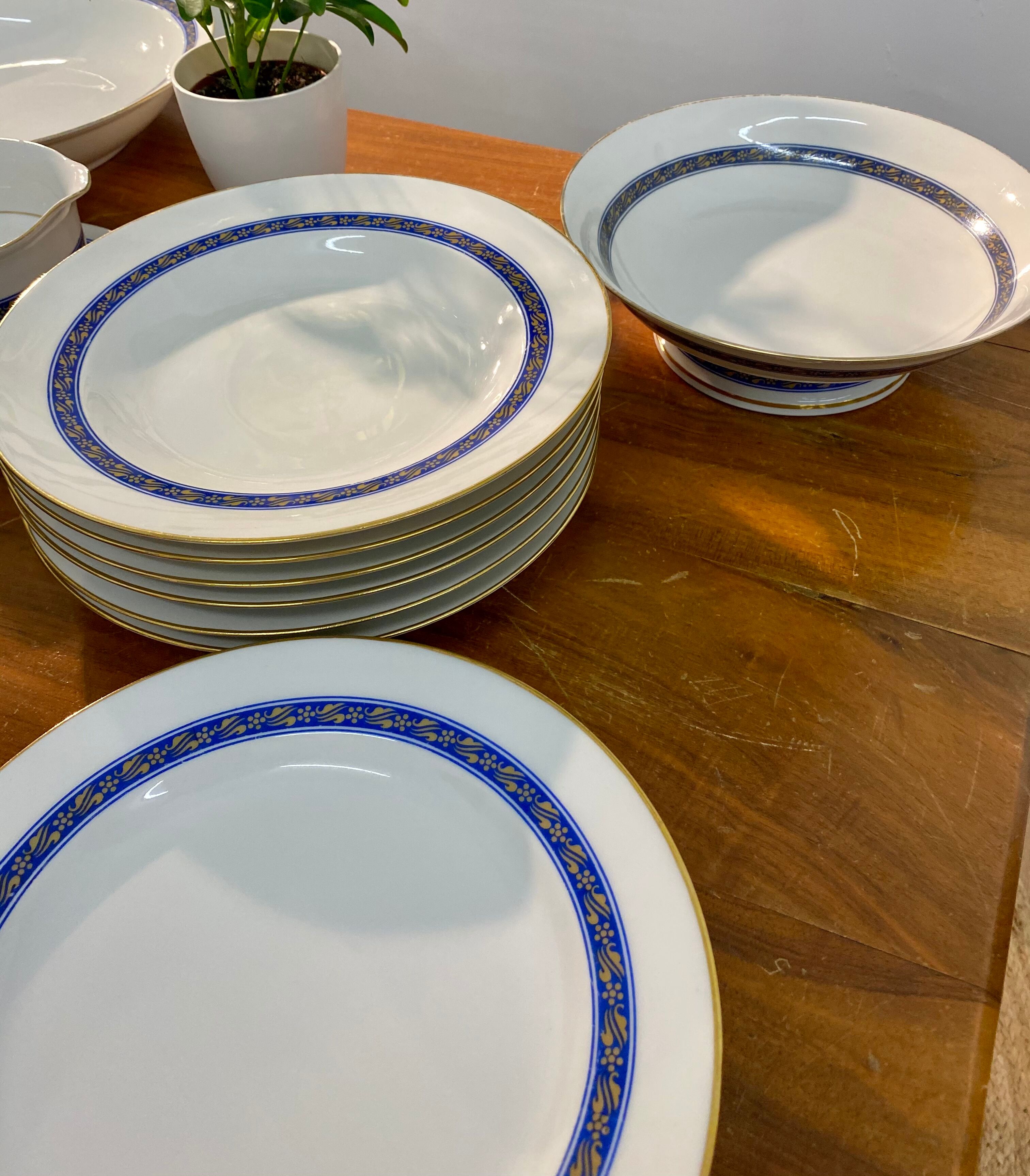 Limoges porcelain service