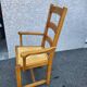Country-style chair in solid oak