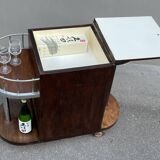 1930s Art Deco Rolling Bar
