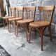 Série de 4 chaises bistrot Baumann