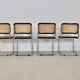 Set of 4 dinning chairs B32 by Marcel Breuer