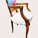 Armchair with armrests in Louis XV style