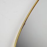 Miroir à cadre doré, années 1970