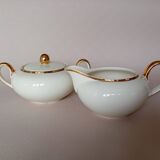 Villeroy & Boch "Biarritz" cream and sugar bowl