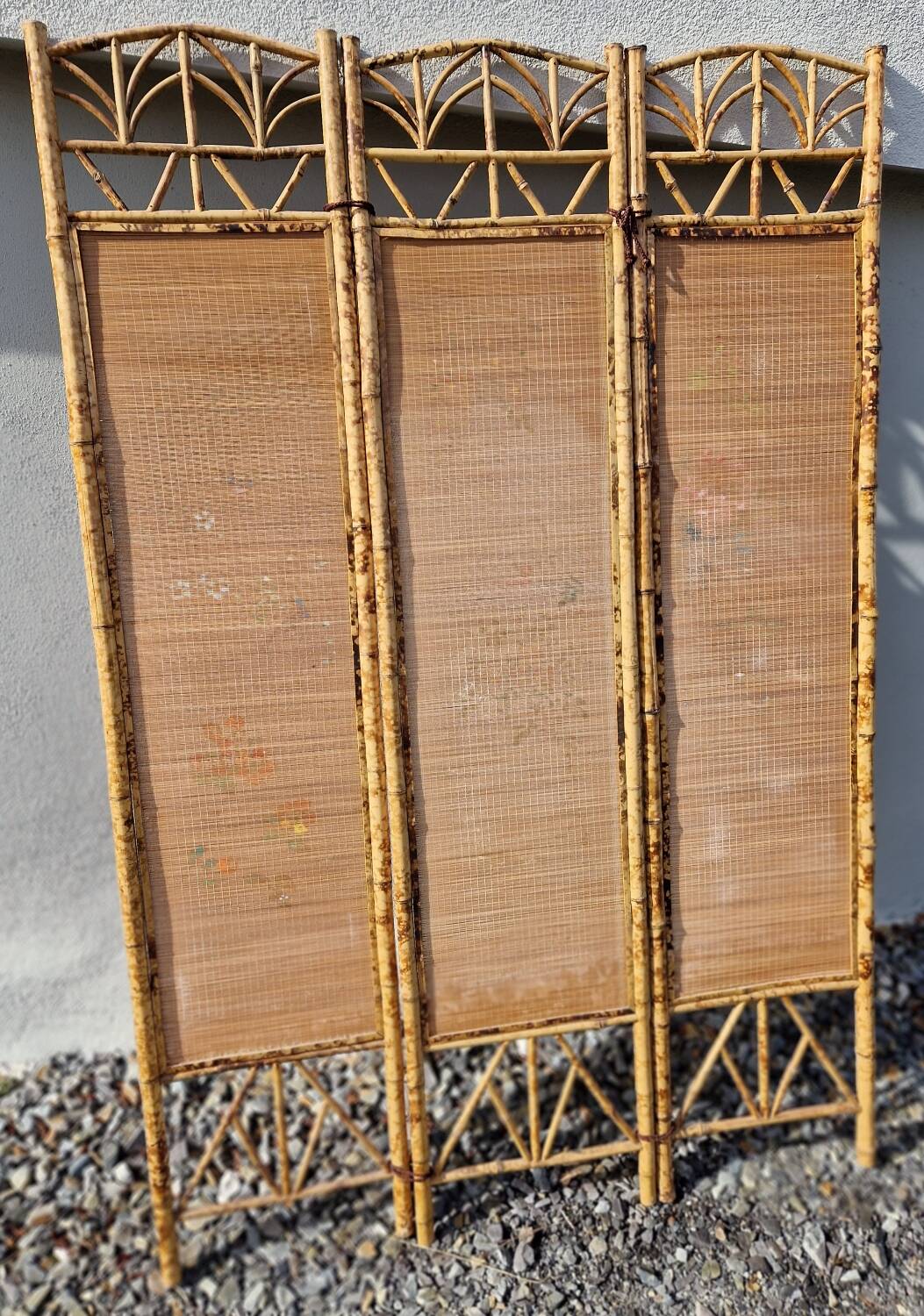 3-leaf bamboo screen