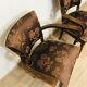 Pair of bridge armchairs