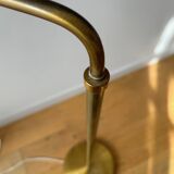 articulated brass floor lamp - Sweden 50s/60s