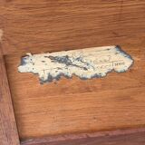 Set of chest of drawers and bedside tables in solid oak – European manufacturing