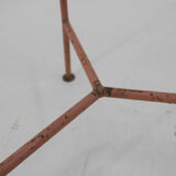 Bauhaus industrial pink coat stand, 1920s
