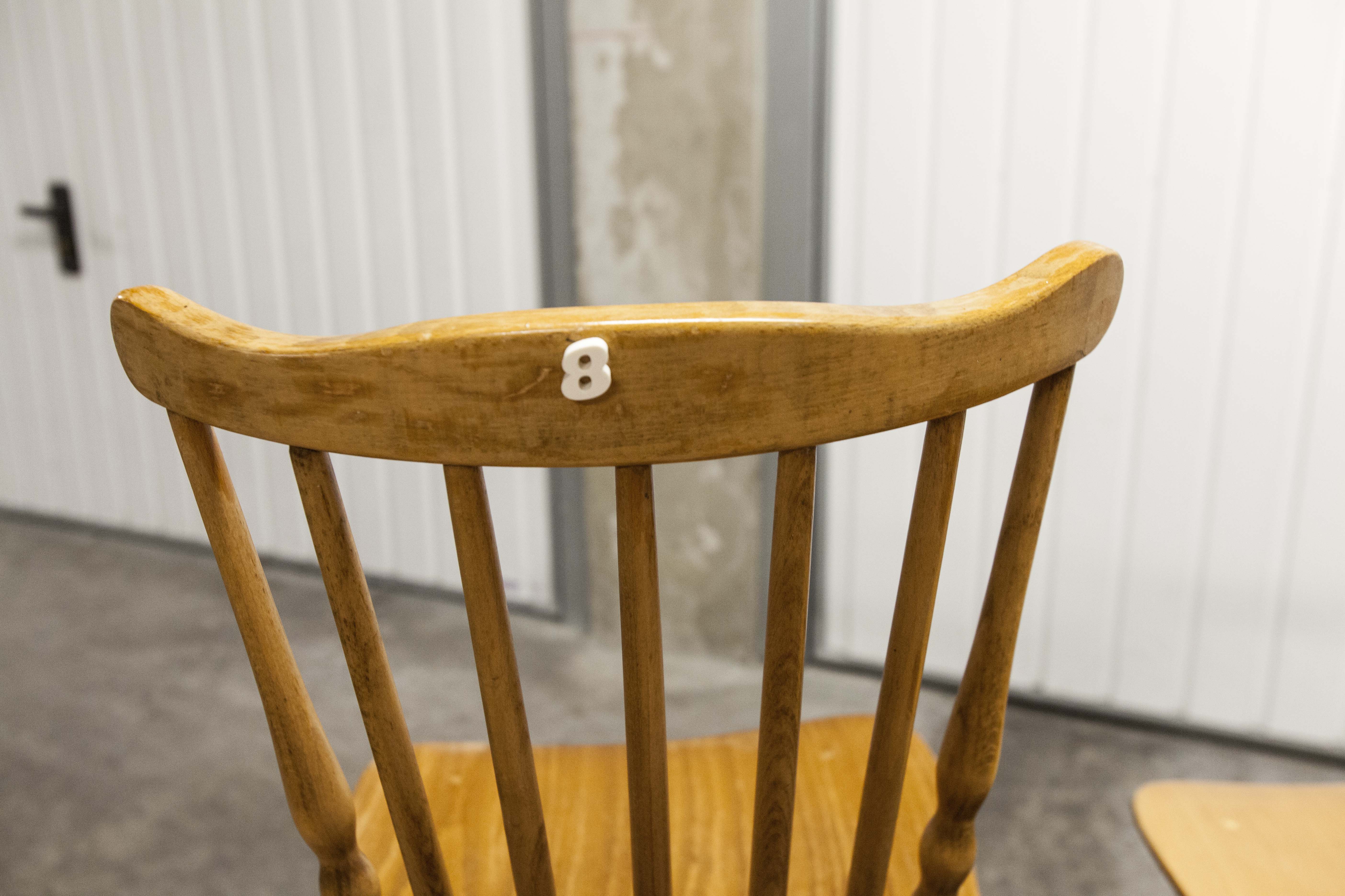 Set of 8 Baumann chairs "Florida"