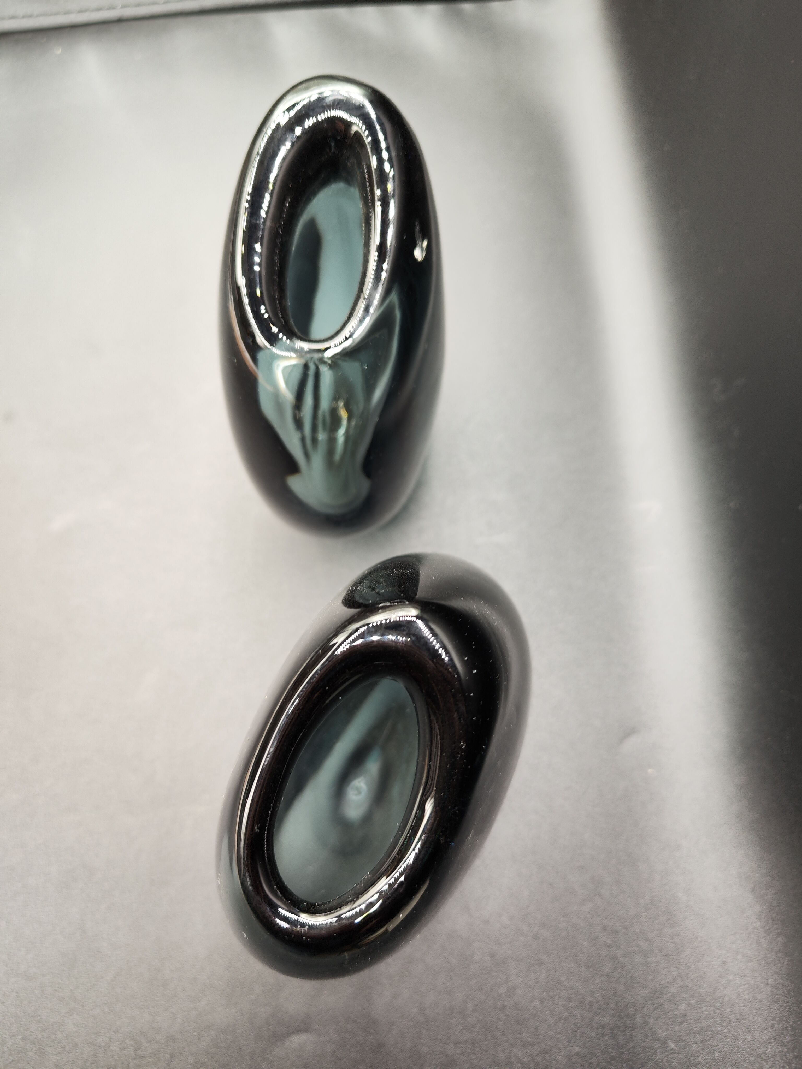 Pair of vases kosta lh1606 vicke lindstrand circa50/60