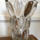 Bubbles space age Crystal vase