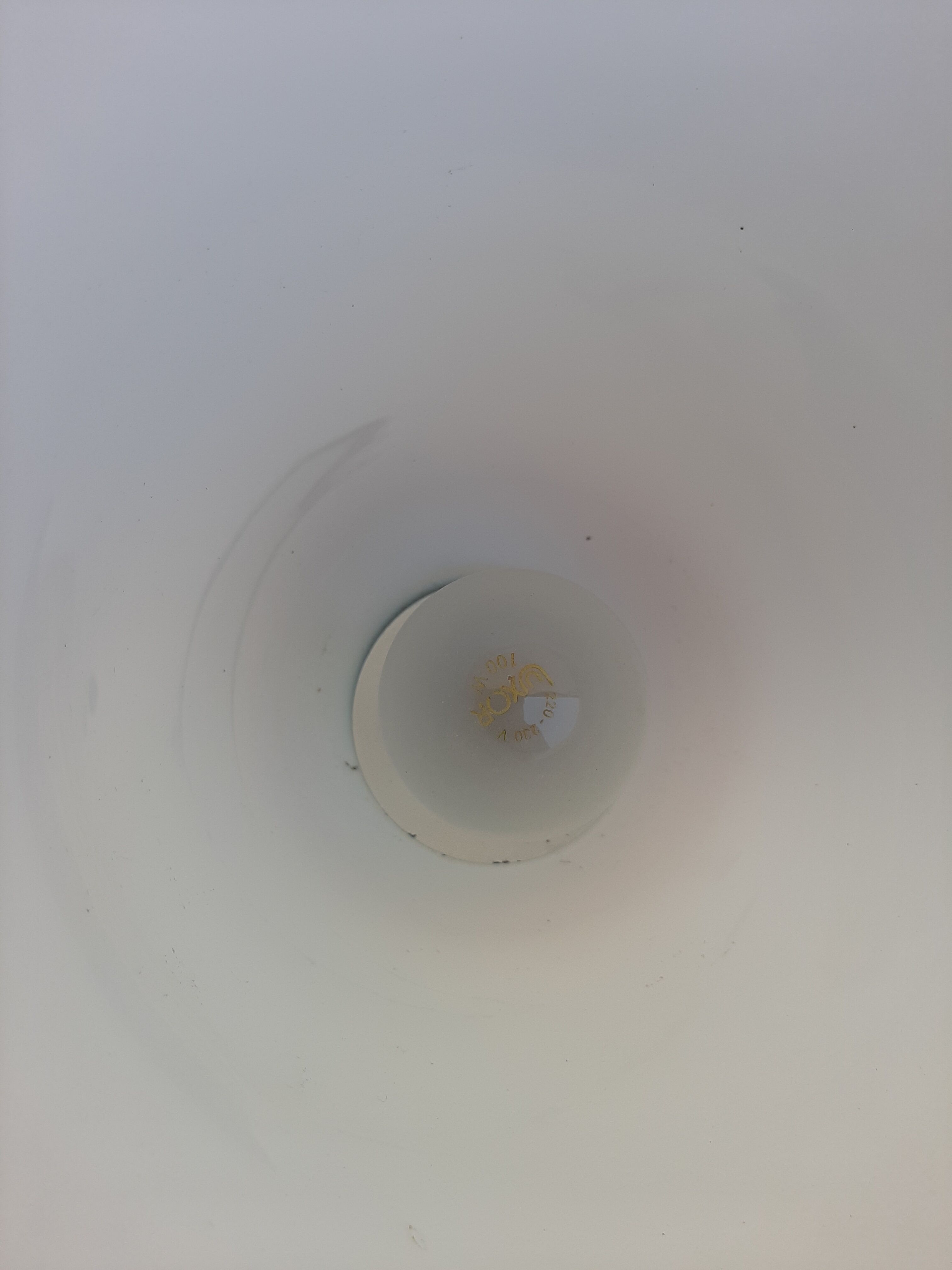 Art deco opaline lamp