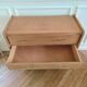 Commode vintage rénovée de style scandinave en chêne massif, années 50-60