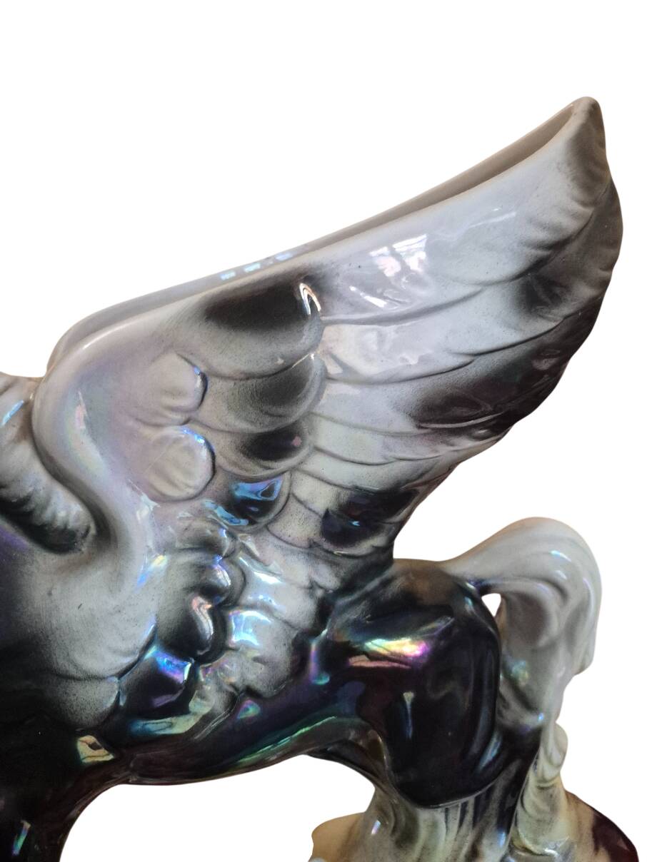 winged Pegasus ceramic vase 1950 / 1970