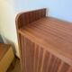 Secrétaire vintage compact placage acajou
