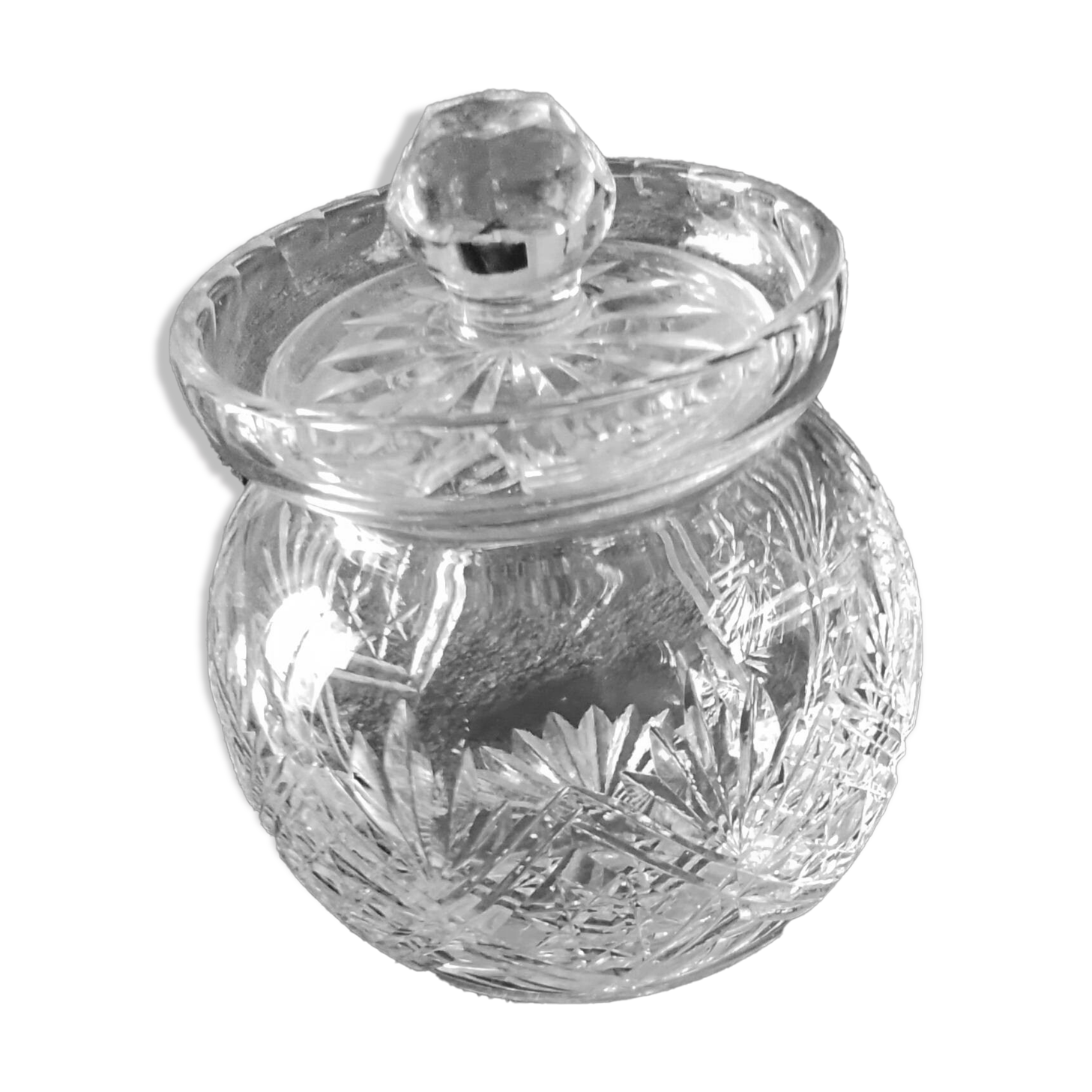 Brierley Royal Crystal Jelly Pot