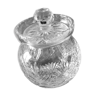 Pot à gelée en cristal royal Brierley