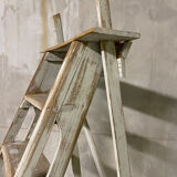 Large white stepladder