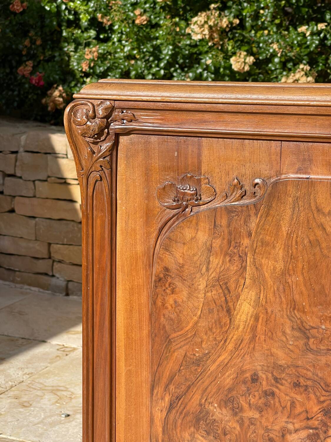 Paire de Lits Style Art Nouveau