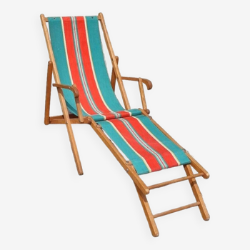 Vintage children's Chilean deckchair