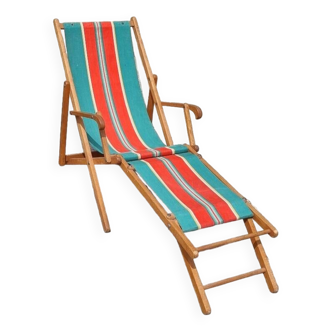 Vintage children's Chilean deckchair