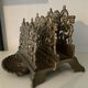 Vintage letter holder in solid bronze