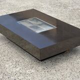 Coffee table in the style of Willy Rizzo Italian Design 1970