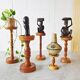 Wooden plant stand