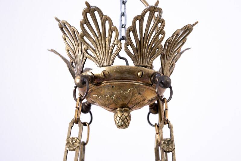 Lampe, Europe occidentale, vers 1920.