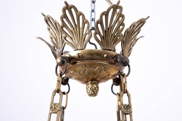 Lampe, Europe occidentale, vers 1920.