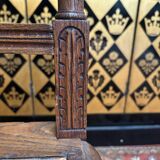 4 Louis XIII style caned chairs