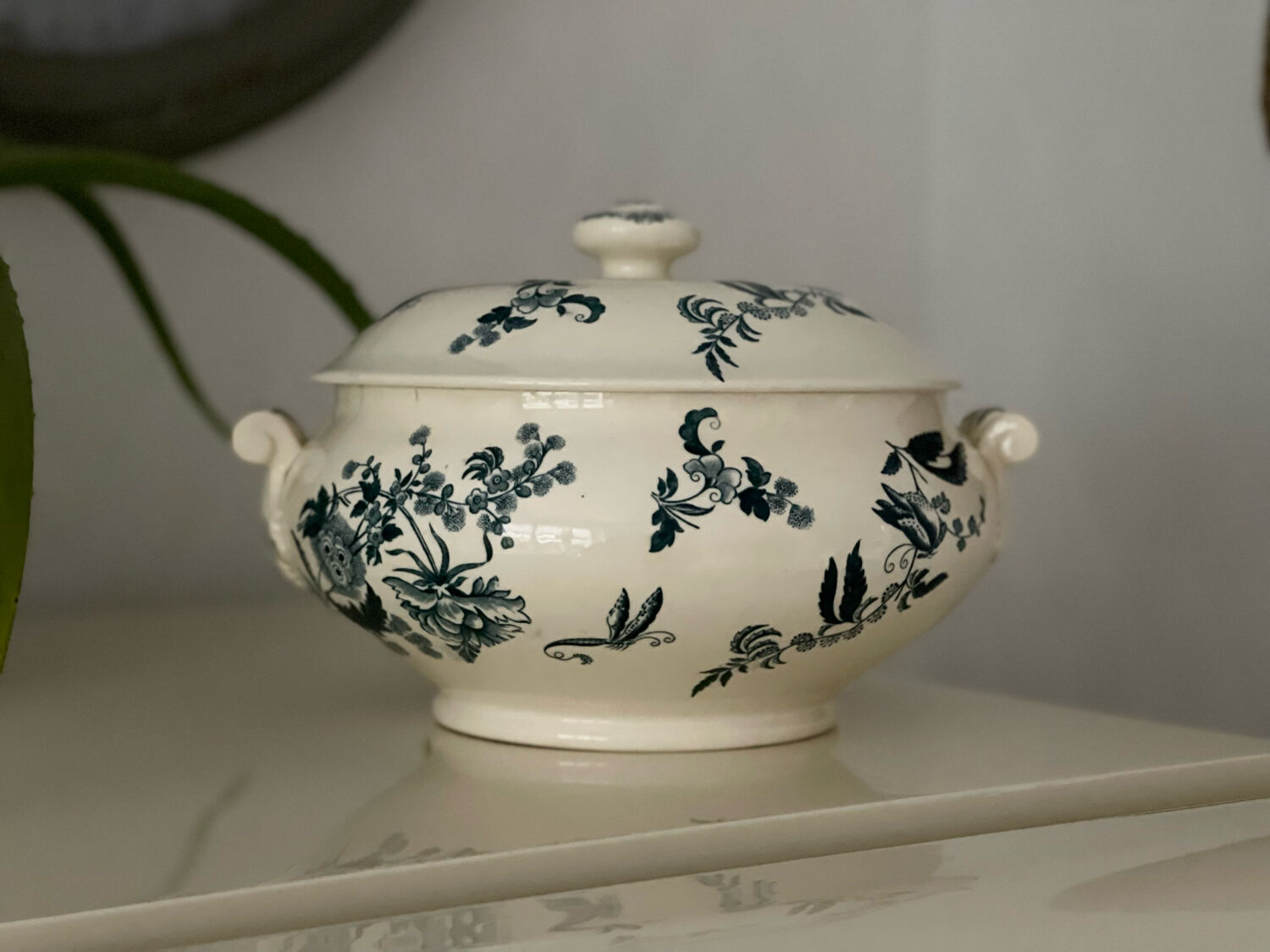 Longwy iron earth tureen